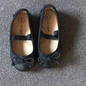 Little Girls Black Shoes